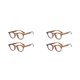 thumbnail image 3 of Minnieouse Monturas para gafas, estante para gafas, dulce regalo, fatiga visual, elegante, Unisex, accesorios de oficina para hombre y mujer, Patrón de leopardo 2piezas, 3 of 6