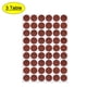 thumbnail image 1 of Tapas de agujeros de tornillo autoadhesivas Uxcell, pegatinas a prueba de polvo Nogal Rojo 3Pcs, 1 of 4