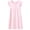 Pink Floral, variant on Girls Nightgowns Cotton Pajamas Dresses Flutter Short Sleeves Sleepwear Princess Mermaid Nightshirt for Kids 3-16Y
