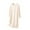 Pink, variant on Aboser Women's Fleece Nightgown Built in Bras Sleepwear Soft V Neck Nightshirts Casual Long Sleeve Loungewear Solid Color Long Sleepdress
