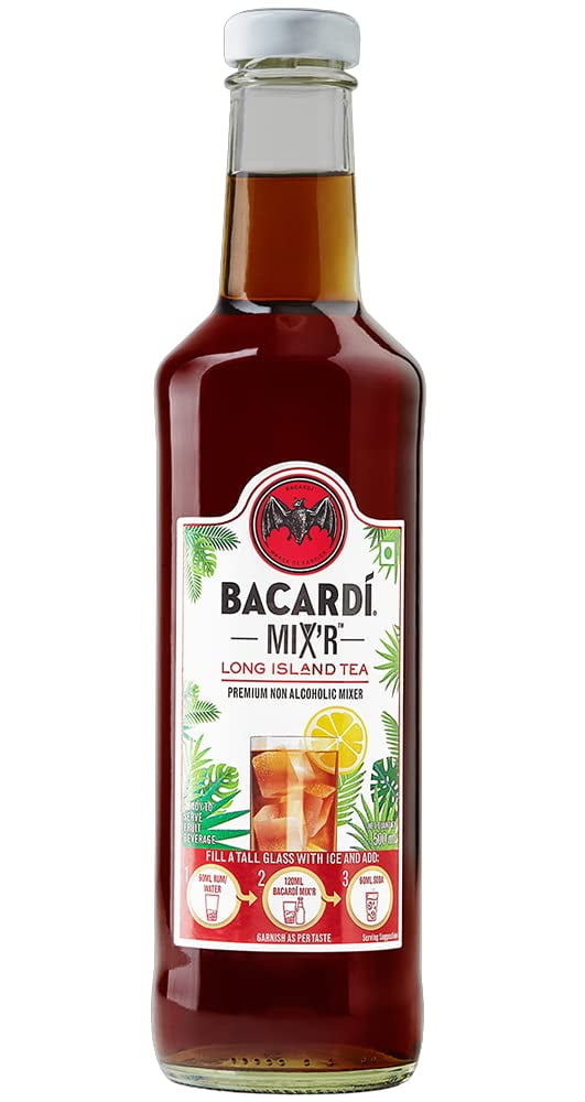 Bacardi MIX'R Long Island Tea (500 ml) Non Alcoholic Premium Mixer