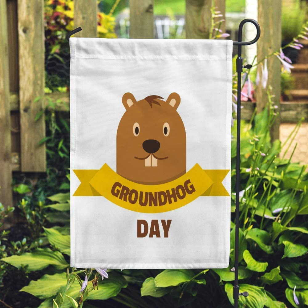 Welcome Starry Sky & Wolf Garden Flag House Double-sided Waterproof Yard Banner 