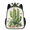 Bronze, variant on Adult Day of the Dead Skull Backpack, Casual Daypack with Adjustable Shoulder Straps, Helloween Flower Skull Laptop Backpack for Work Travel Outdoor