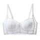 thumbnail image 1 of Sujetador de encaje sexy para mujer, cobertura total, talla grande, con orejas de conejo, antiflacidez, sin aros, color blanco, 1 of 5