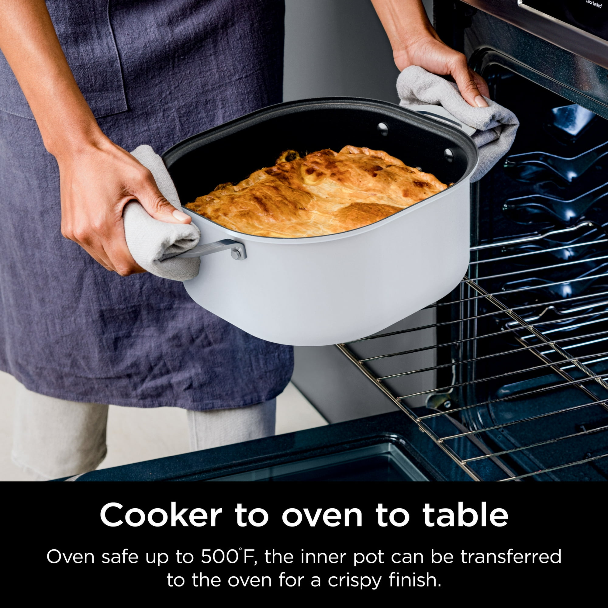 Ninja Everyday 10-in-1 PossibleCooker 6.5 Qt Multi-Cooker, MC1100 White