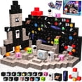 thumbnail image 1 of Annexfun 100 Piezas Bloques Magnéticos de Construcción Cohete Espacial Juguete STEM, 1 of 6