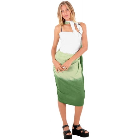 HAPPY BAY Women s Beachwear Summer Beach Wrap Bikini Wraps Swimwear Swim Cover up Skirt Bathing suit Swimsuit Sarong Coverups for Women One Size Pearl  Tie Dye
