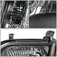 thumbnail image 6 of DNA Motoring For 05-07 Toyota Sequoia Tundra Crew Cab Black Clear Corner Headlight Lamps Pair, 6 of 8