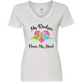 thumbnail image 3 of Inktastic Budgie Parakeet Budgerigar Pet Women's V-Neck T-Shirt, 3 of 5