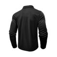 thumbnail image 4 of Maean Mens Shirts Collared Golf Long Sleeve Pullover Tops Classic Button Basic Solid Color Shirt, 4 of 5