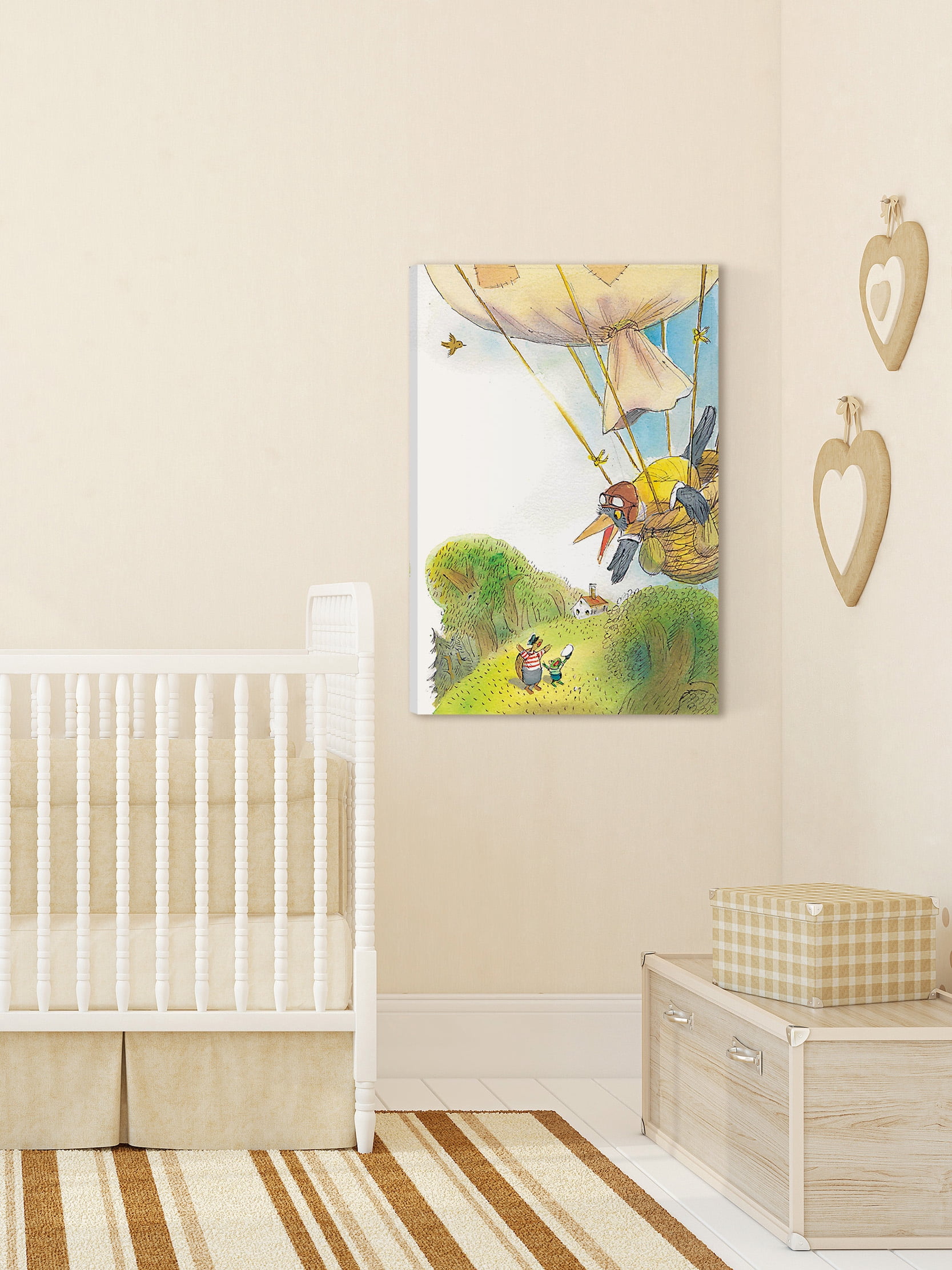 "Fly Away" Painting Print on Wrapped Canvas