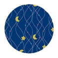 thumbnail image 2 of Acheng Round Tablecloth, 100% Polyester Fiber, Waterproof and Wrinkle Resistant, Easy to Clean, Suitable for Round Tables of Various Sizes 52x52in, 2 of 7