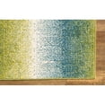 thumbnail image 4 of Queen 5x7   Modern Abstract Area Rug   2809 in Yellow, 4 of 6