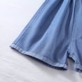 thumbnail image 6 of BLTIBY Girls Ripped Jean Shorts Teens High Waisted Y2K Distressed Denim Short Pants Summer Fashion Cute Jorts with Pockets Blue 7 9-10 Years, 6 of 9