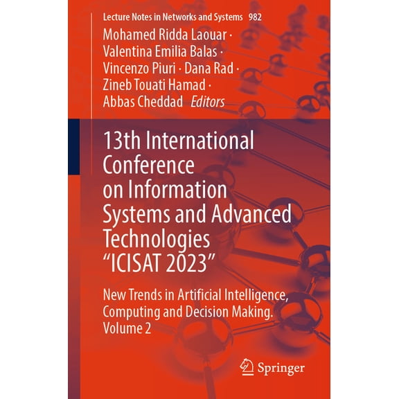Lecture Notes in Networks and Systems 13th International Conference on Information Systems and Advanced Technologies "Icisat 2023": New Trends in Artificial I, Book 982, (Paperback)