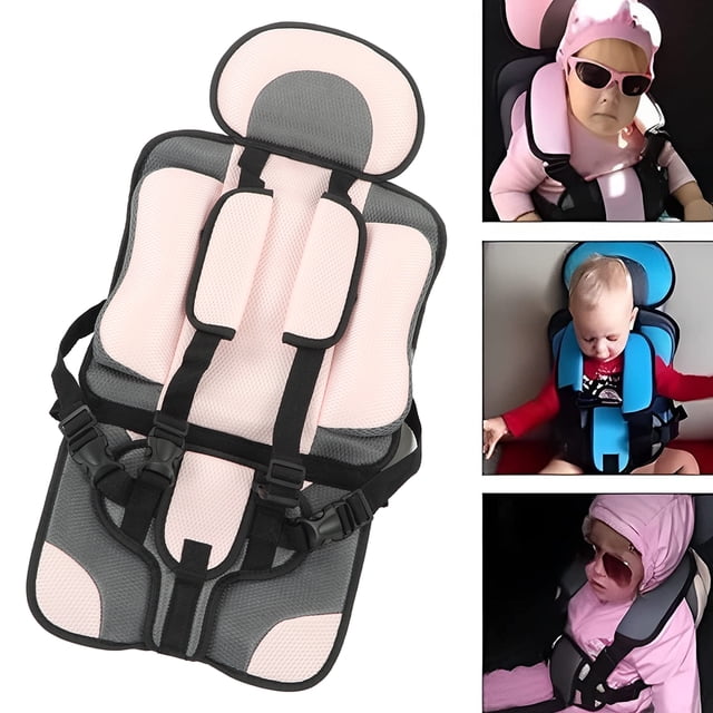 Asiento De Automóvil Simple, Asiento De Seguridad Para Niños Facric De Malla De Aire Plegable Para Viajar