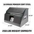 thumbnail image 3 of Powerbuilt Rapid Box Portable Slant Front Lockable Power Tool Toolbox, 3 of 7