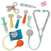 Battat Mini Medic Doctor Plastic Play Set with 10pcs and Storage Bag, Toddler and Preschool Toys