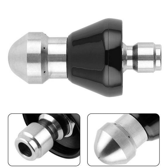 Sewer Cleaning Tool High-pressure Nozzle,5000psi High-pressure Sewer PipeCleaner