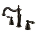 thumbnail image 2 of Kingston Brass Kb1975Al Robinet de Lavabo à Large Diffusion - Finition Bronze Huilé, 2 of 4