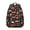 Fireman and Dog, variant on Fireman and Shield White Pattern Backpack for School, Cute School Bag with Adjustable Shoulder Straps and Padded Back, 15.3"x11"x7.1"
