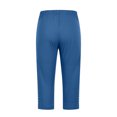 thumbnail image 5 of Lenpel Capri Leggings for Women Soft Casual High Waisted Slim Cropped Athletic Yoga Pants Running Workout Capris, 5 of 6