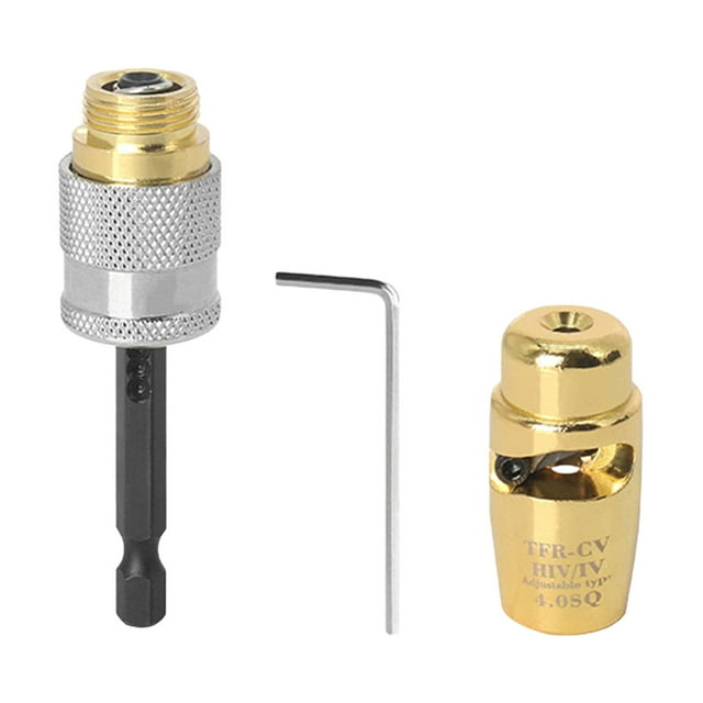 jinwen Fil Durable Sertisseuse de Fil pour Perceuse à Main Outils Rotatifs Réseaux Câble 4 Carrés