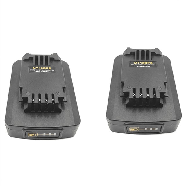 2X Battery Adapter for 18V Lithium Battery Converted to PORTER 18V 20V Battery Converter
