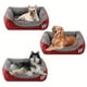thumbnail image 4 of Cama para perros pequeños, medianos y grandes, sofá cama ortopédico lavable para perros, cama rectangular duradera para mascotas, cama suave para gatos y cama relajante para cachorros, 4 of 5