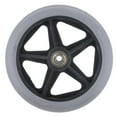 thumbnail image 1 of kusrkot 6inch Wheelchair Front Castor Replacement Part Heavy Duty Gray Gray 6inch, 1 of 8