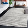 thumbnail image 2 of SAFAVIEH Mirage Toby Solid Area Rug, Ivory/Dark Gray, 6' x 6' Square, 2 of 8
