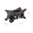 thumbnail image 3 of Weiweiguan 1Pc Crystal Ball Wooden Base Decorative Yellow River Stone Base Exquisite Rack (As Shown), 3 of 6