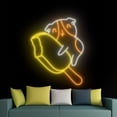 thumbnail image 4 of Handmadetneonsign Guinea Pig Ice Pop Neon Sign, Guinea Pig Neon Wall Art Decor, Ice Cream Wall Decor, 4 of 5