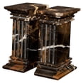 thumbnail image 2 of Marble Crafter BE40-BG Renaissance Bookends, Black & Gold Marble, 2 of 5