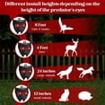 thumbnail image 3 of AMIAEDU Solar Animal Repellent,Nocturnal Animal Deterrent Device with Flashing Lights-Chase Away Raccoon,Coyote,Deer,Fox,Cat,Outdoor Pest Control for Garden,​Chicken Coop & Farm, 4Packs, 3 of 8