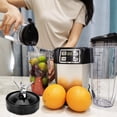 thumbnail image 4 of Piezas de Repuesto para Ninja Licuadora BL450-30 BL456-30 BL480-30Ect, Tazas de Licuadora Ninja de 24OZ y Accesorios de Hoja de 7 Aletas, 4 of 5