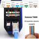 thumbnail image 3 of Pinza Pelacables De Cable Red Rj45 Cat6 Cat5e Cat5 Rj11 Rj12 negro/azul, 3 of 5