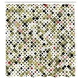 thumbnail image 2 of Ambesonne Ethnic Shower Curtain, Retro Pattern Abstract Art, 69"Wx84"L, Sage Green, 2 of 4