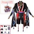 thumbnail image 1 of Genshin Impact Scaramouche-Disfraz de Cosplay, traje de uniforme para Halloween, fiesta de carnaval, ropa Kunikuzushi, 1 of 4