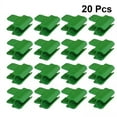thumbnail image 1 of Abrazaderas de invernadero JAMW 20PCS plástico 11MM, 1 of 5