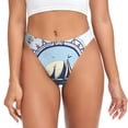thumbnail image 1 of Fotbe Not All Who Wander Are Lost2 Tanga Sin Costuras para Mujer con Estampado – Panties Invisibles, Transpirables y Cómodos para Uso Diario-XX-Large, 1 of 6