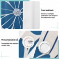 thumbnail image 4 of Flowers Floral Blackout Curtain Panels Drapes Privacy Assured with Light Filtering Curtains for Living room Bedroom Bathroom Window, 4 of 6