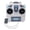 Black, variant on Xirurus MC6C 2.4GHz 7CH Remote Controller Mode 1 Transmitter and MC7RE Receiver Radio System for RC Airplane Multirotor Helicopter Car Boat Equipment (8.66 inches / 22 cm)