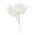 thumbnail image 4 of Ramo de flores y hojas artificiales, decoración de hojas verdes para boda Blanco, 4 of 7