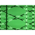 thumbnail image 1 of Ahgly Tapis Rectangulaire Lavable en Machine Vert Transitionnel, 5 Pieds x 8 Pieds, 1 of 7