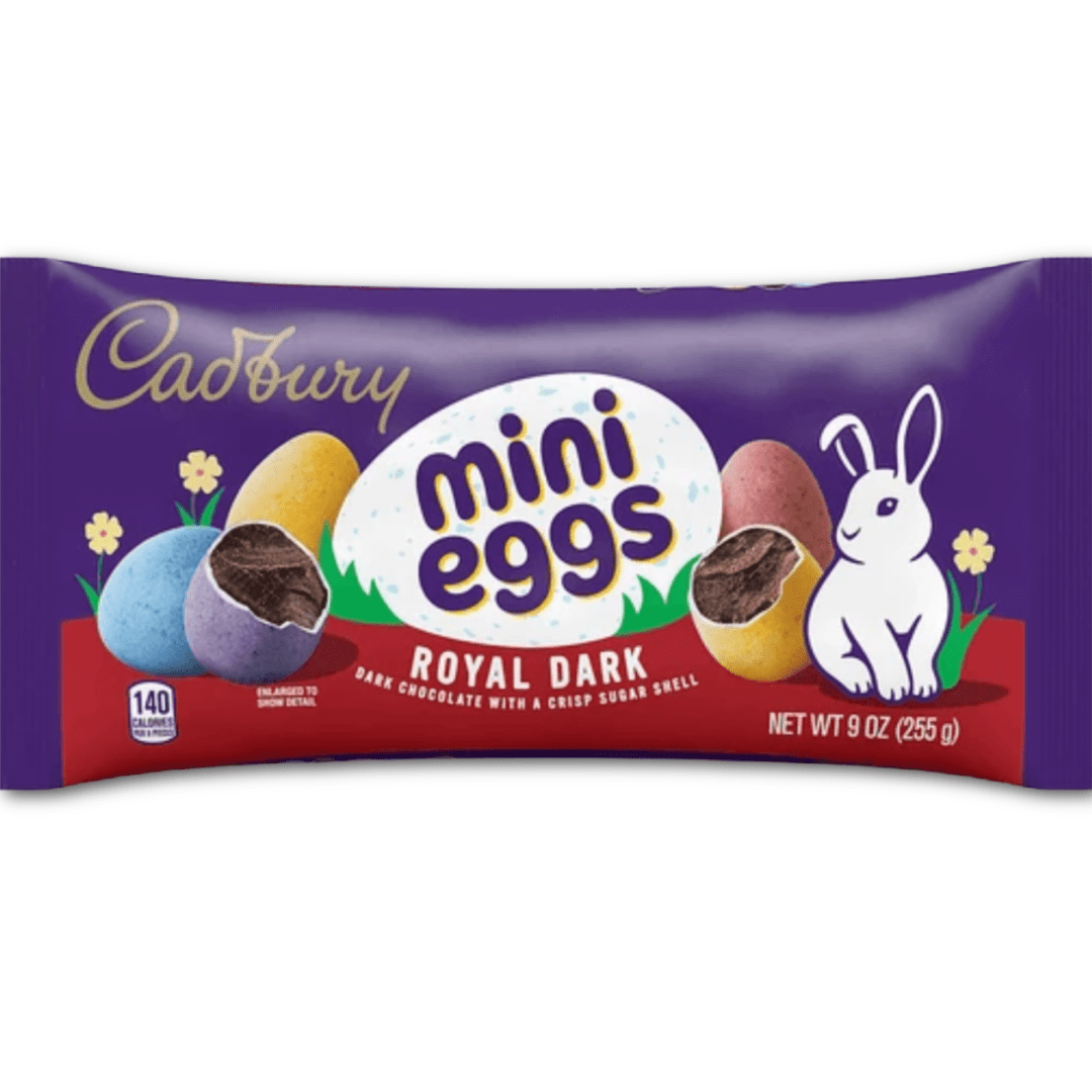 CADBURY MINI EGGS Royal Dark Chocolate with a Crisp Sugar Shell Treats