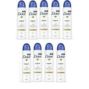 Dove Original Aerosol Spray Deodorant & Anti-Perspirant 150ML / 5.07 Oz,(9 Pack)