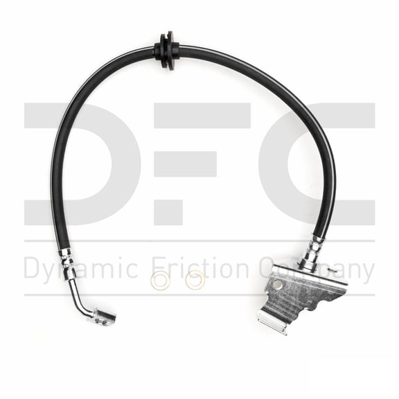 Front Right Dynamic Friction Company Brake Line Hose 350-47094 For 2012-2017 Chevrolet Caprice, 2014-2017 Chevrolet SS