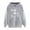 Gray, variant on Football Hooded Sweatshirt for Women Game Day Graphic Hoodies Loose Casual Long Sleeve Fall Pullover Hoodie Green S