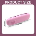 thumbnail image 3 of Makeup Brush Bag Makeup Brush Holder Travel Silicone Makeup Brush Holder Travel Cosmetic Bag Large Capacity Makeup Brush Bag Soft Portable Cosmetic Brushes Holder for Women - Easy-Clean Silicone, 3 of 9